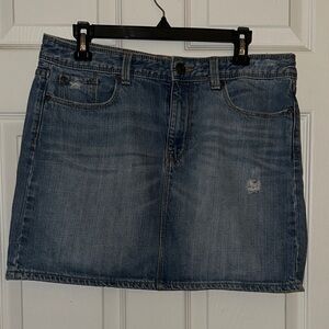 GAP Blue Denim Mini Skirt